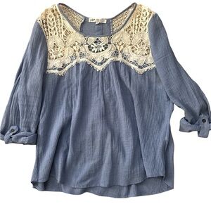 Jolt Denim Blue Shirt